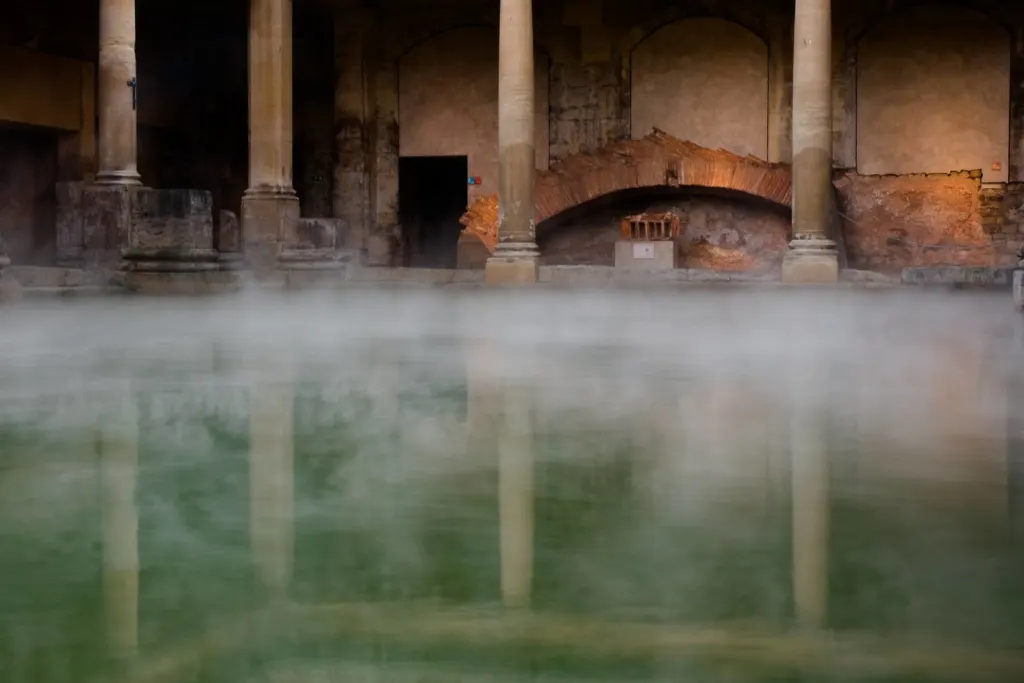 Roman thermal baths in England